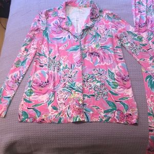 Lilly Pulitzer PJ set size medium. New. Never worn